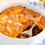 Cottage pie with sweet potato